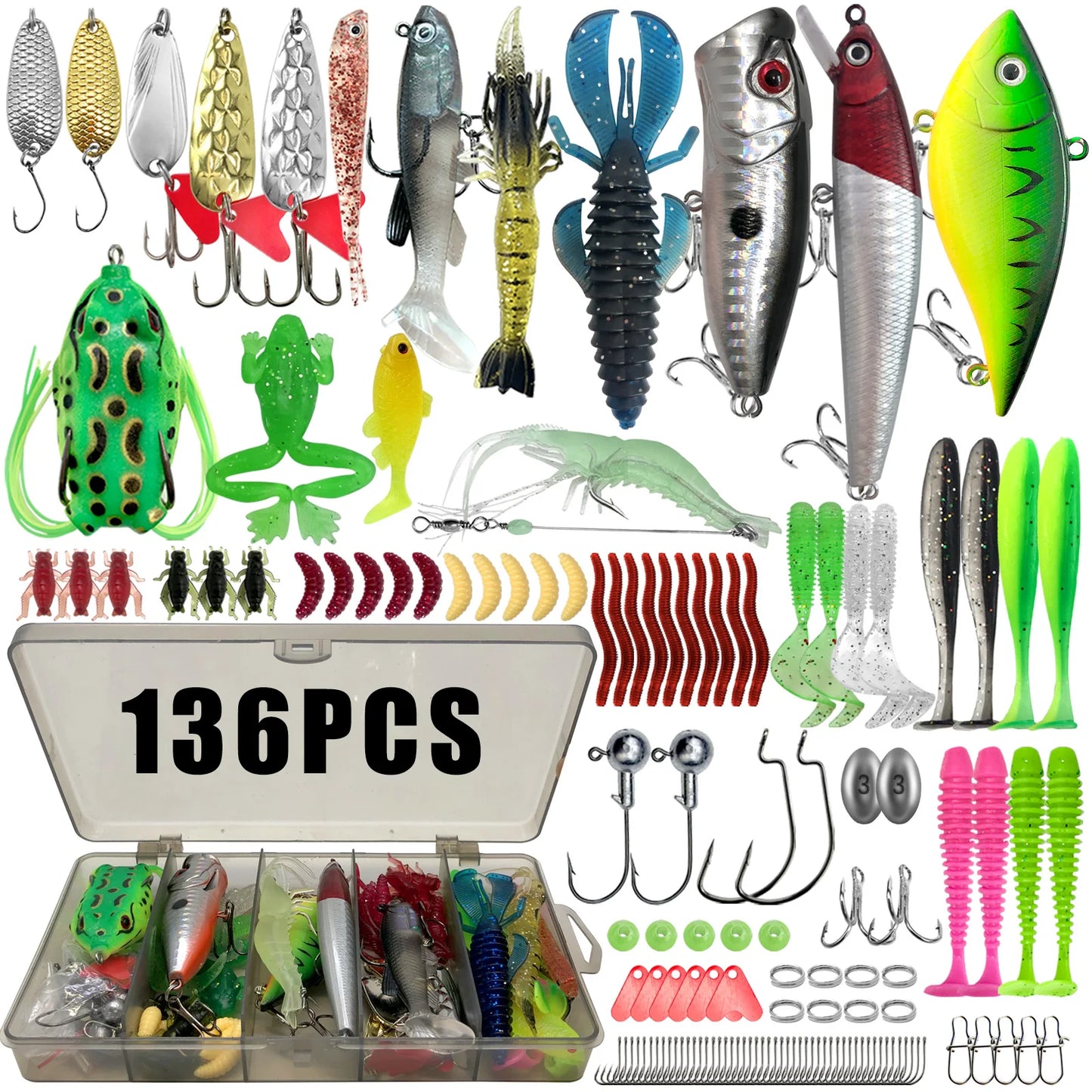 Fishing Lure Kit Trout Pike