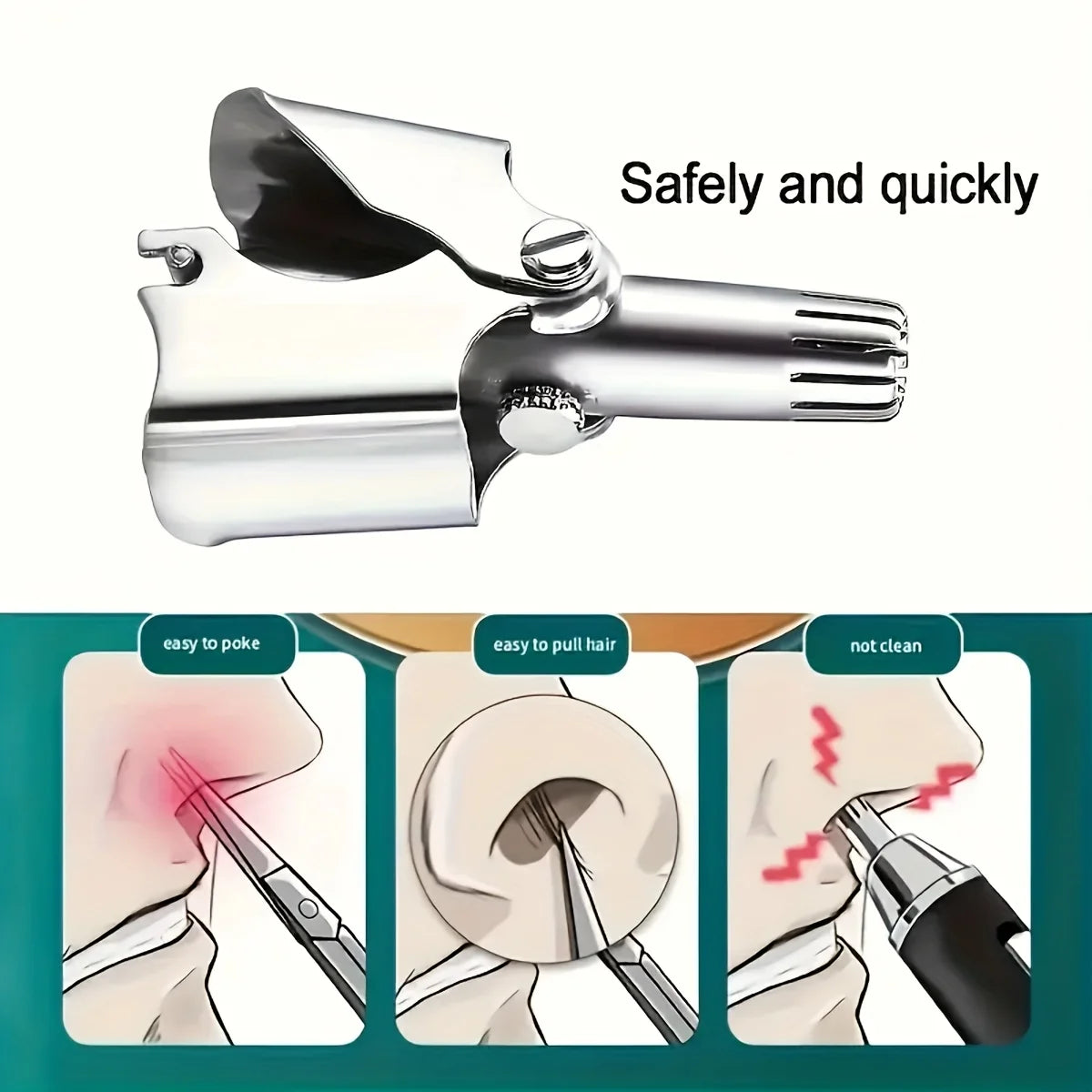 LISI Washable Manual Nose Hair