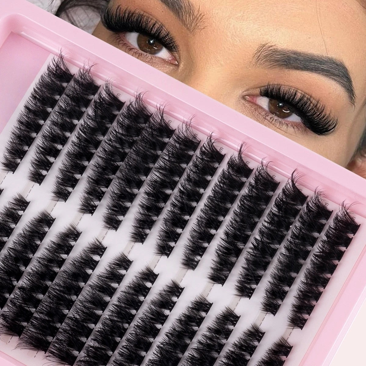 Cluster Lashes Mixed Lengths Ultra-natural
