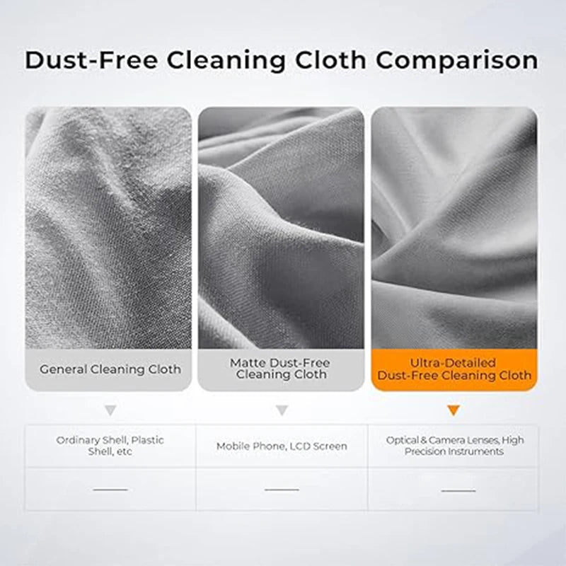 Microfiber Dustproof Cleaning Cloth Notebook