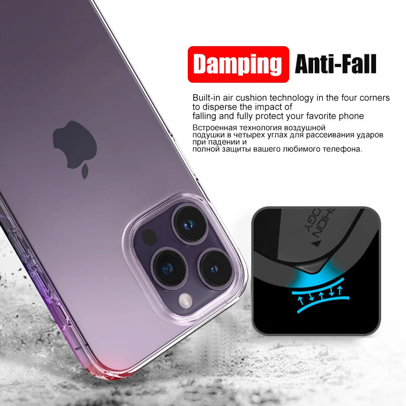 Luxury Clear Silicone Phone Case