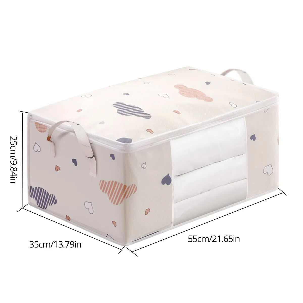 Capacity Clothes Storage Bag Organizer