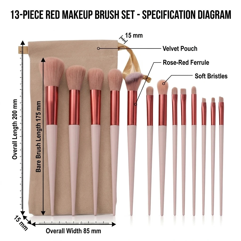 Makeup Brushes Eye Shadow Foundation