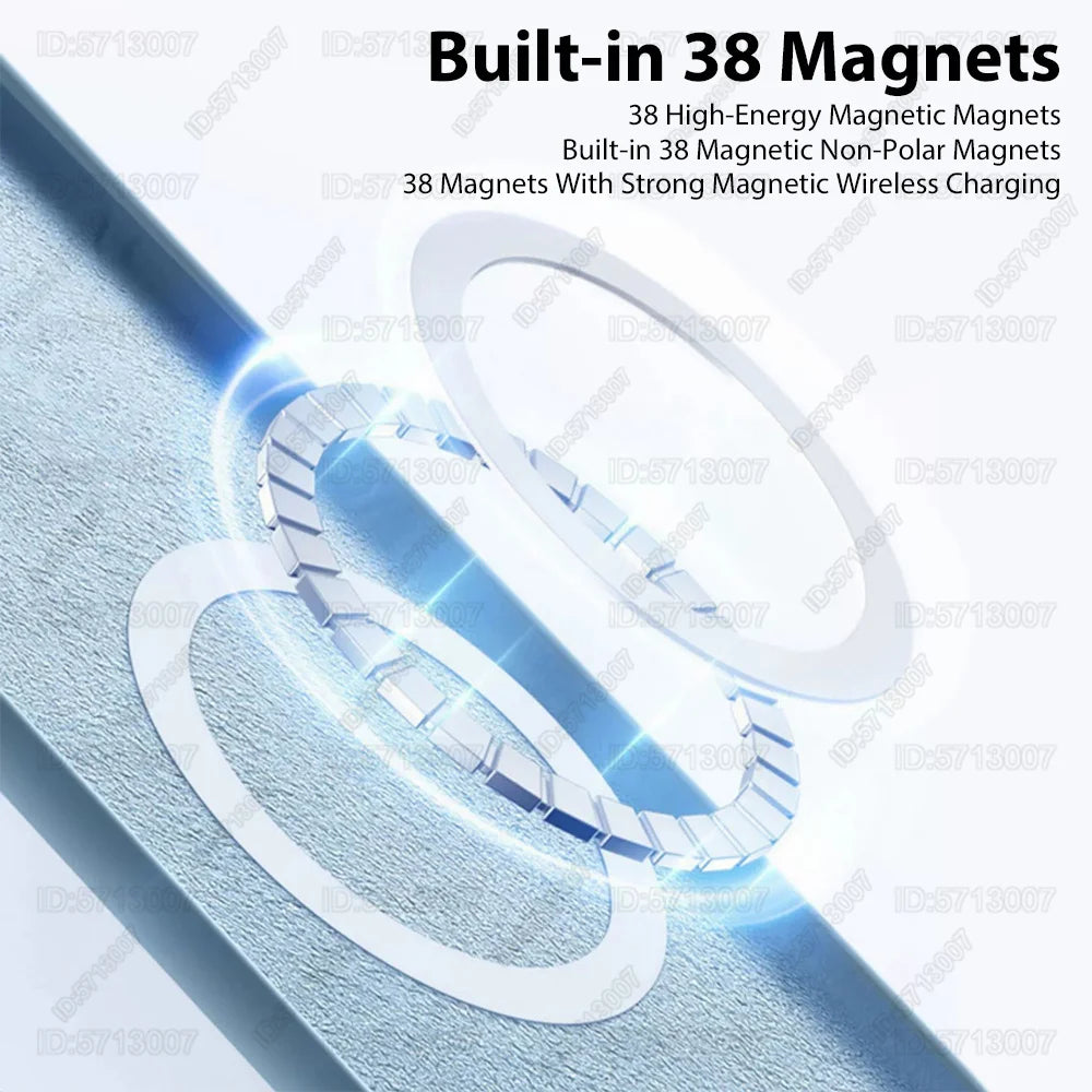 Magnetic Original Liquid Silicone Shockproof