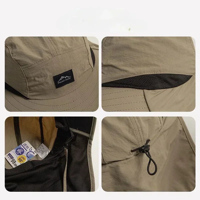 Caps Summer Wide Brim Neck