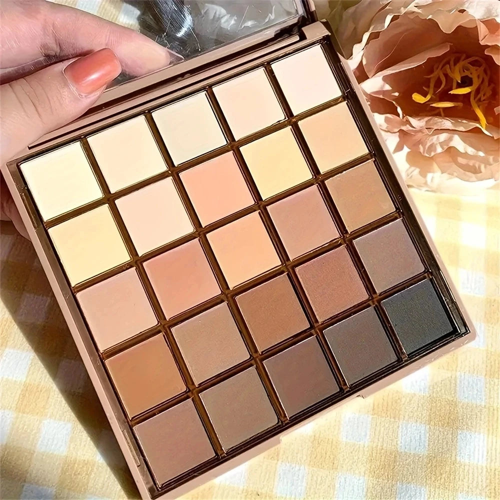 25-color Eyeshadow Palette Neutral Gray