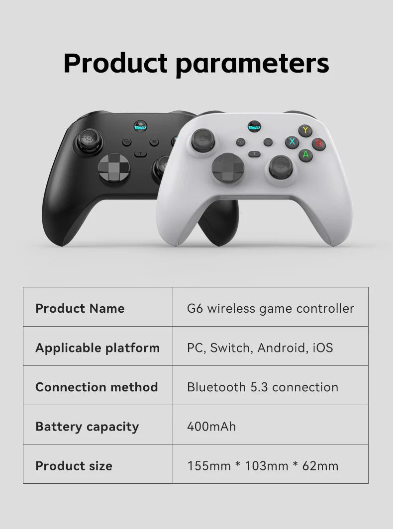Wireless Mobile Game Controller Hall