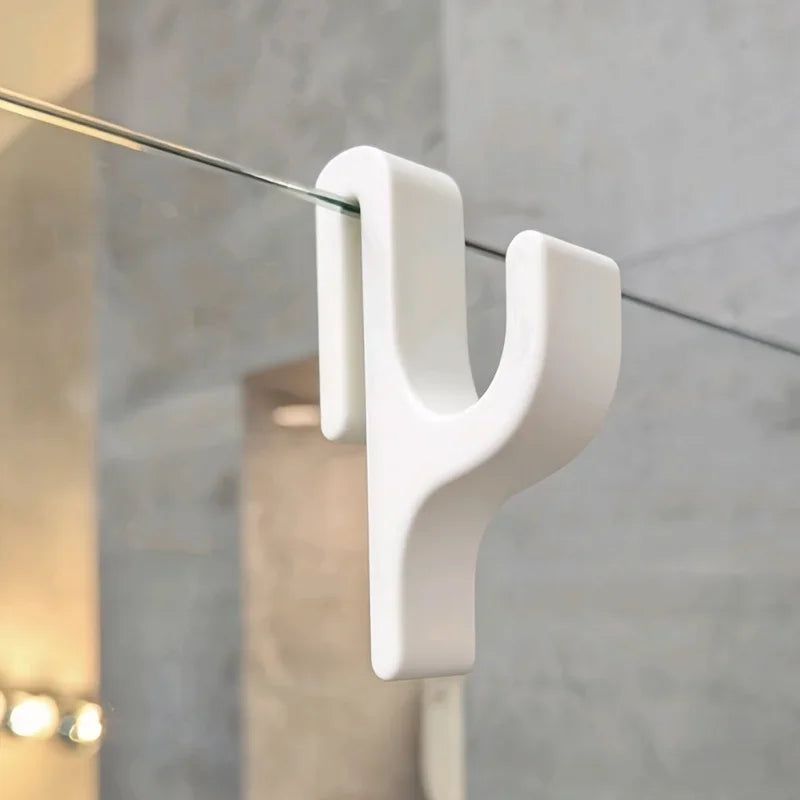 Shower Door Towel Hook Glass