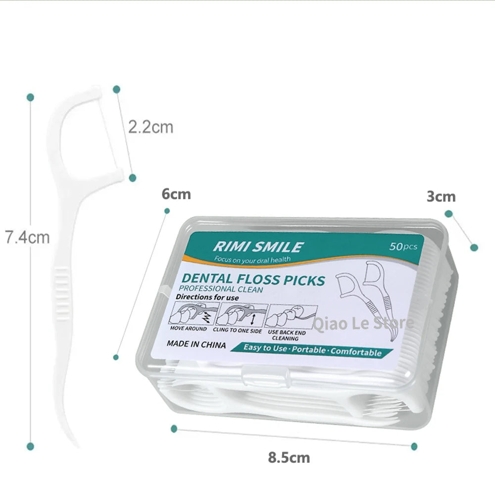 Box Disposable Dental Floss Plastic