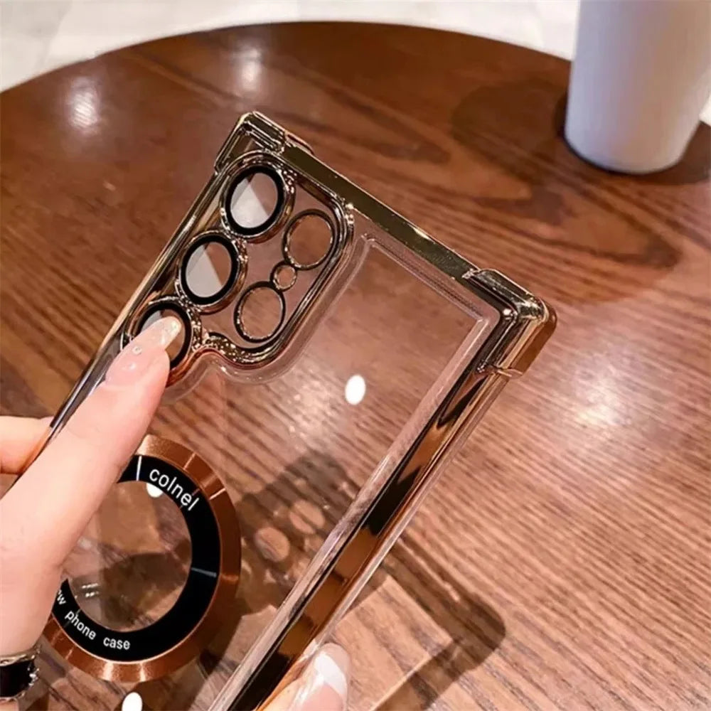 Plating Clear Cases FE Magnetic