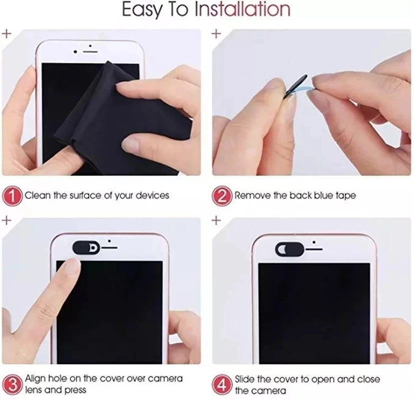 Webcam Cover Shutter Magnet Slider