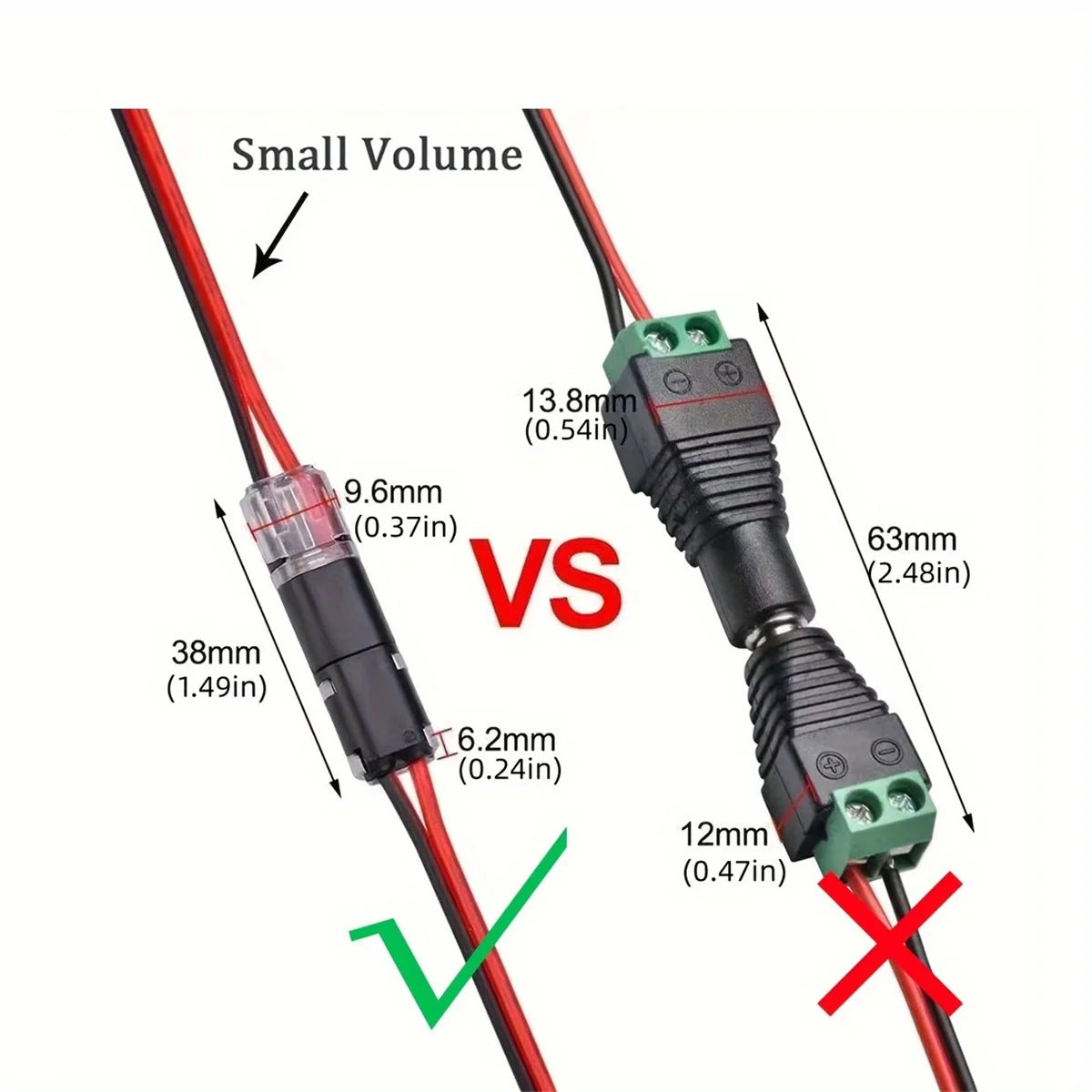 Electric Wire Connector No Strip