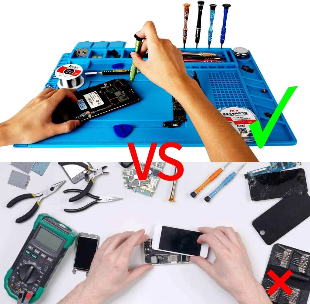 Soldering Station Mat Silicone Work