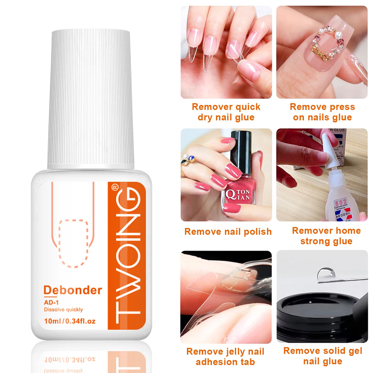 Strong Nail Glue False Tips