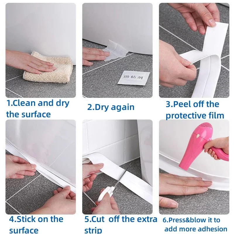 Self-adhesive Sealing Tape PVC Oil-proof