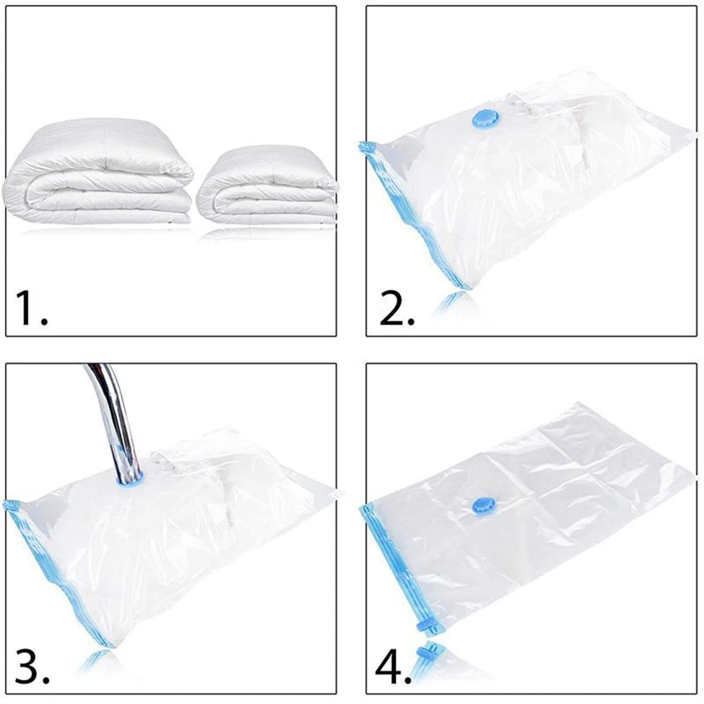 Vacuum Storage Bags Valve Folding