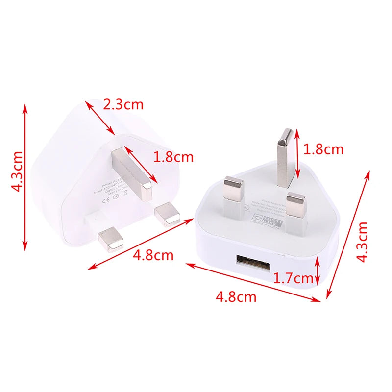 UK Plug Pin Wall Charger