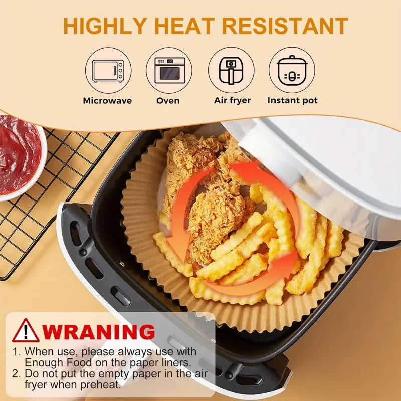 Air Fryer Disposable Paper Square