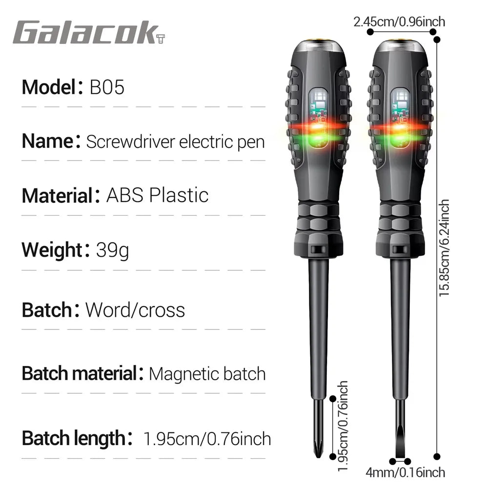 Electrician Test Screwdriver AC Non-contact