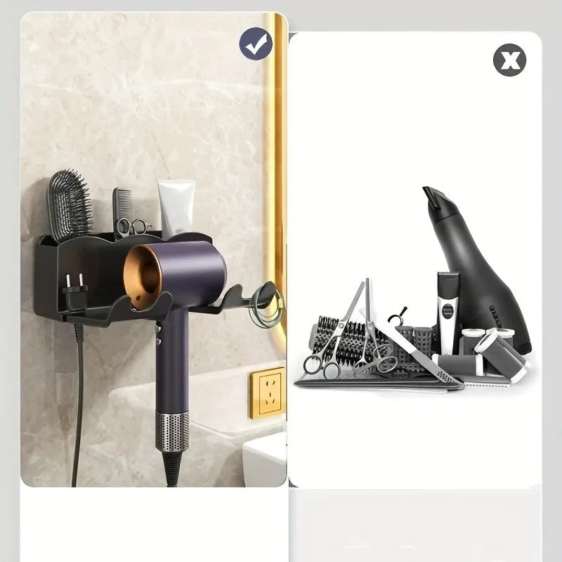 Wall Mounted Hair Dryer Bracket