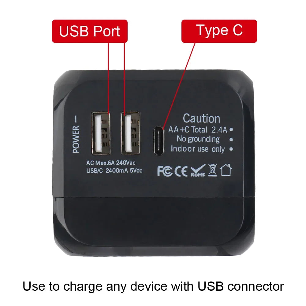 All-in-one Travel Adapter US EU