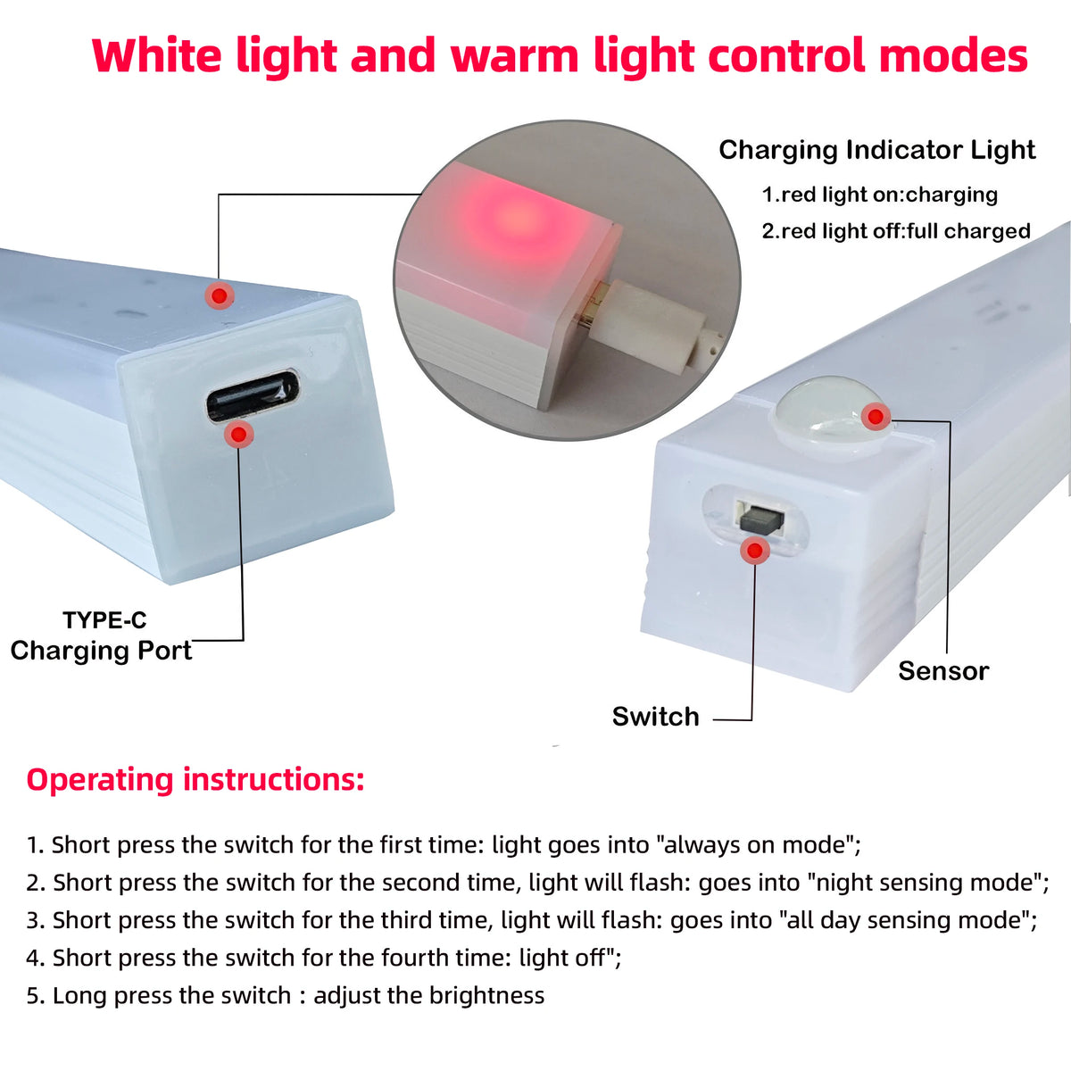 Motion Sensor Lamp Night Light