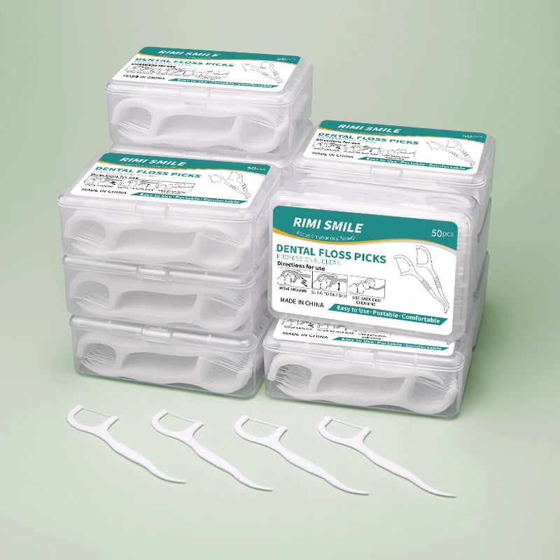 Dental Floss Sticks Oral Care