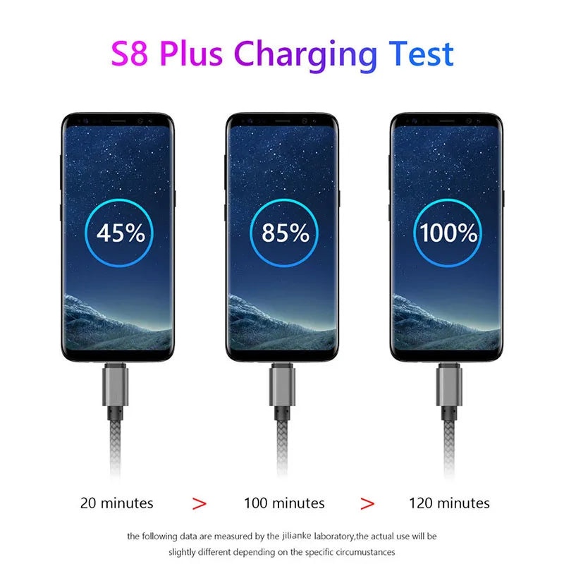 Nylon Data Cable Fast Charger
