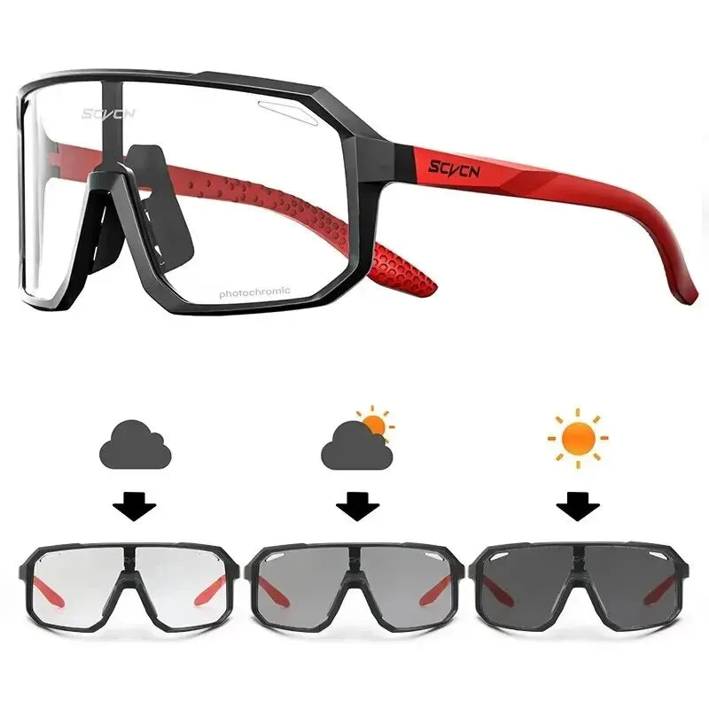 Cycling Glasses Photochromic Sunglasses Men