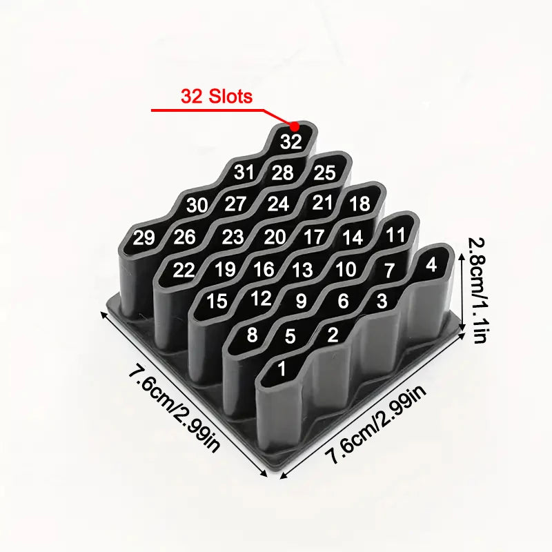 Slots Ointments Stand Multi-compartment