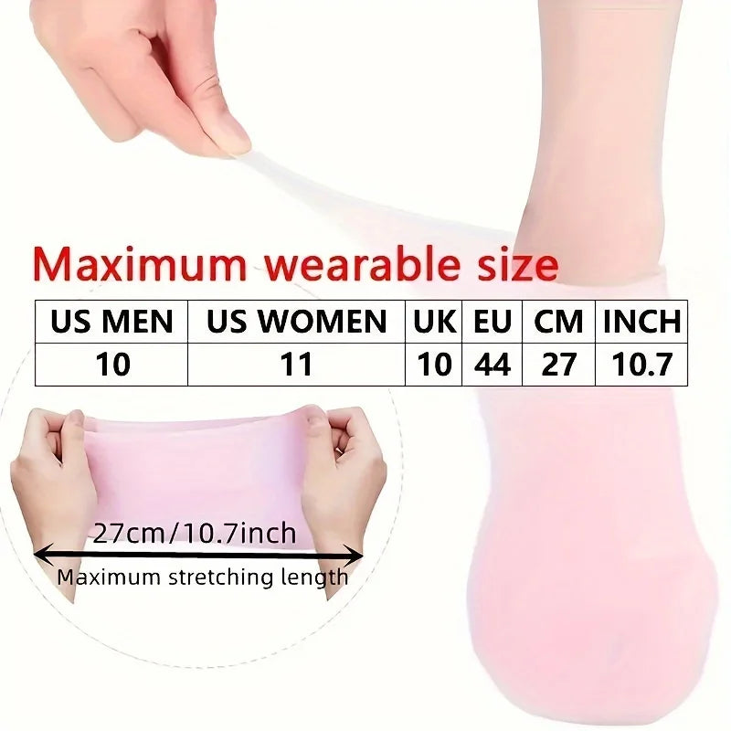 Silicone Moisturizing Foot Socks Dry