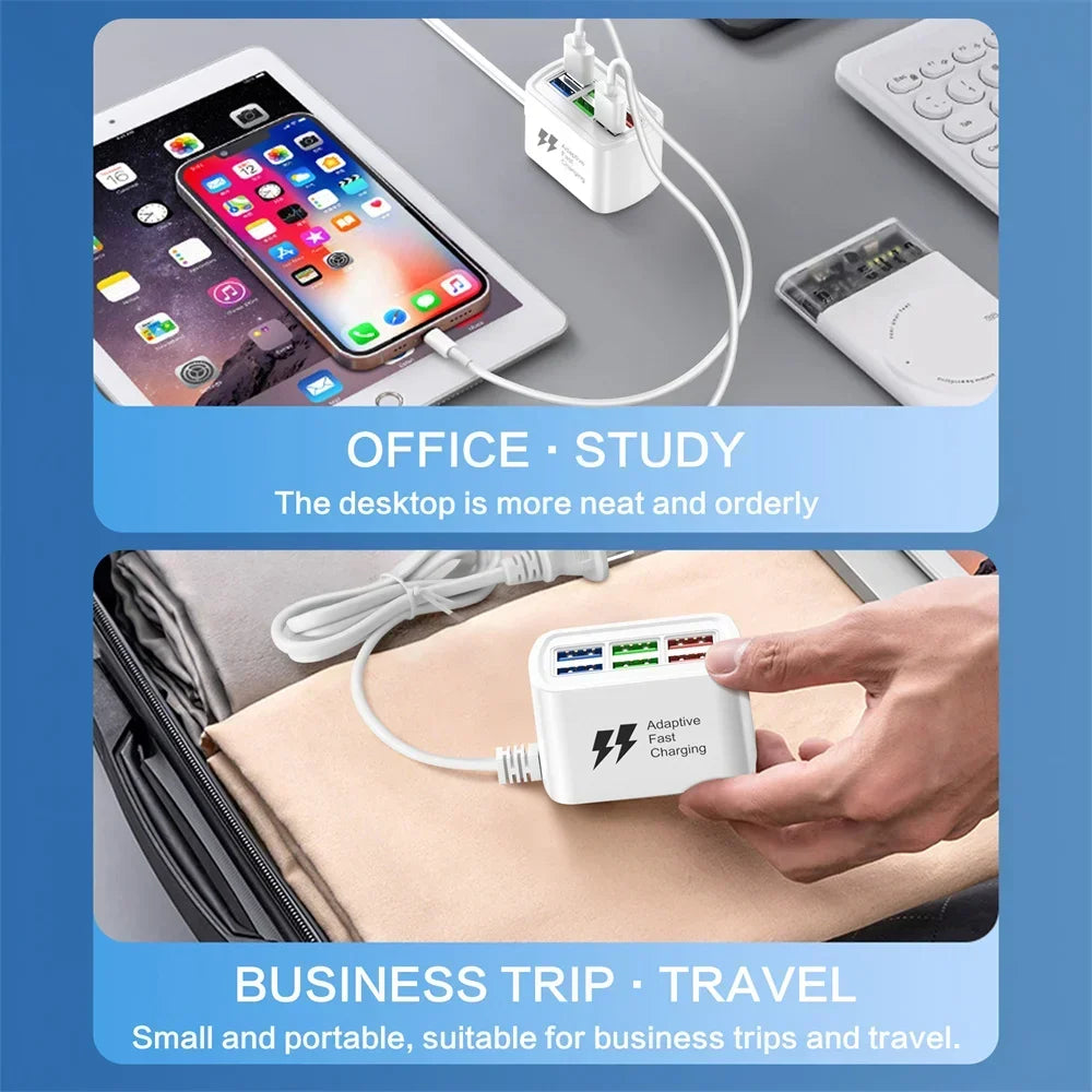 Fast USB Charger Power Strip