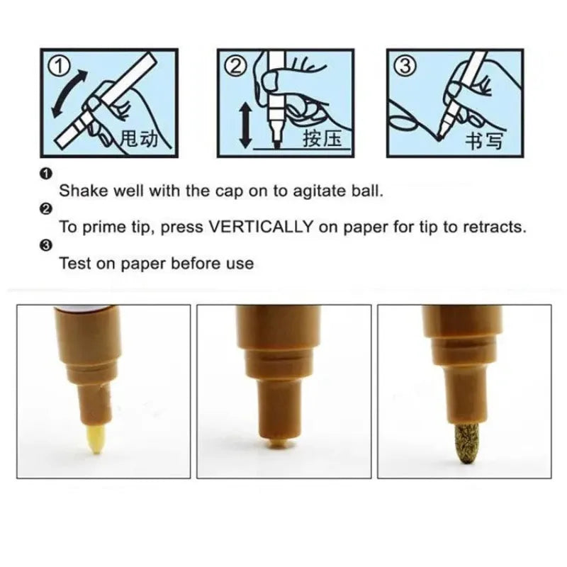 Mirror Marker Pen DIY Reflective