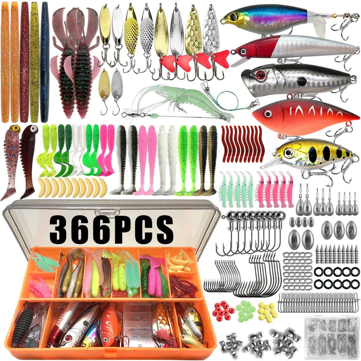 Fishing Lure Kit Trout Pike