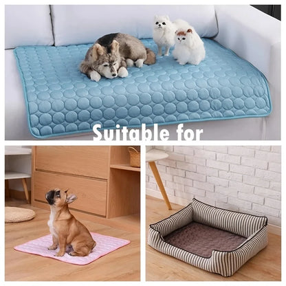 Dog Cooling Mat Summer Pet