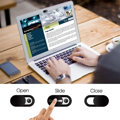 Sliding Webcam Cover Laptop Camera