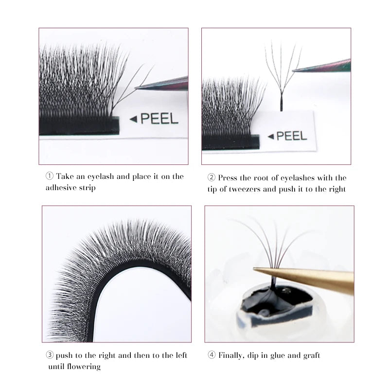 Decemars W Shaped Eyelash Extension