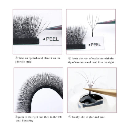 Decemars W Shaped Eyelash Extension