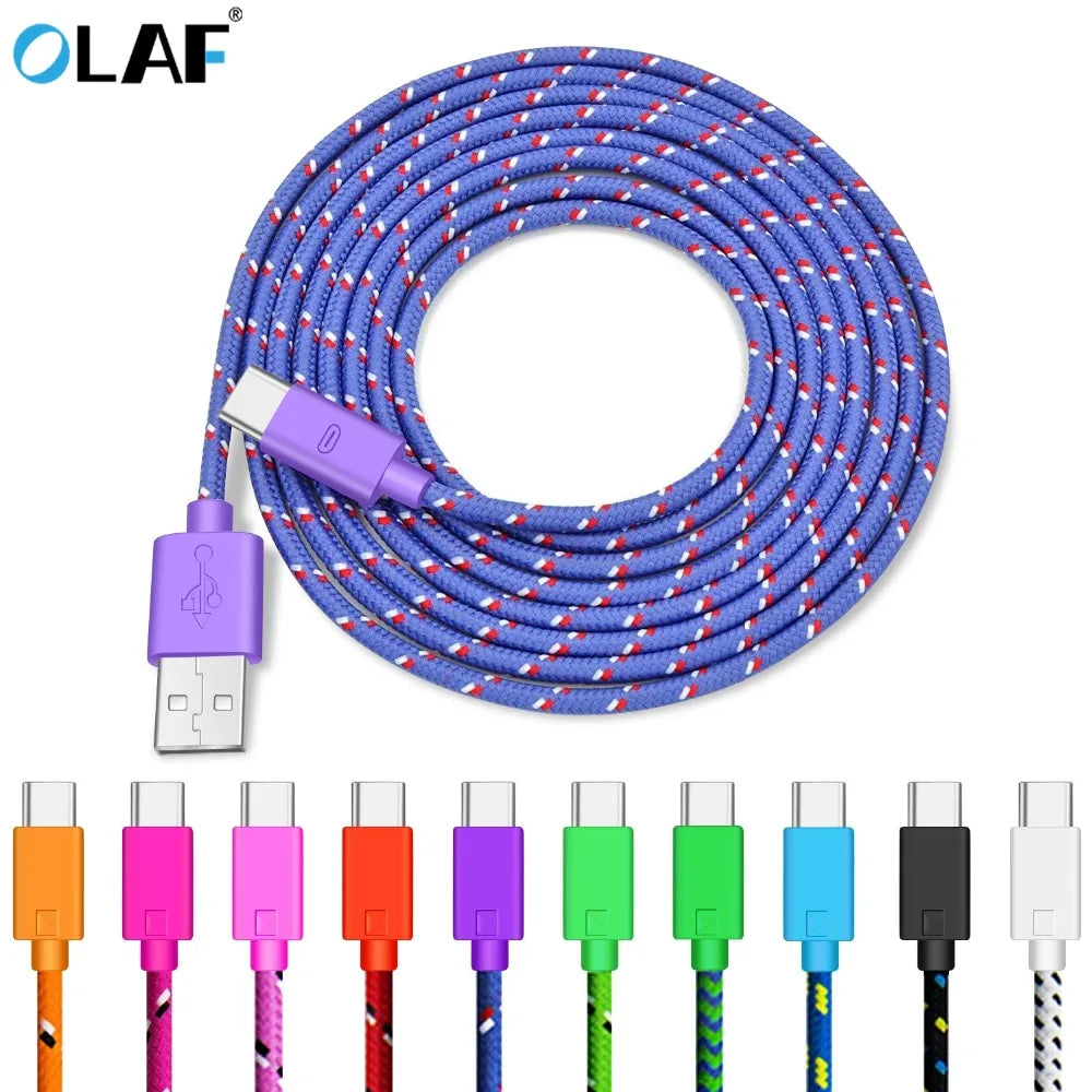 Nylon Braided USB Type C