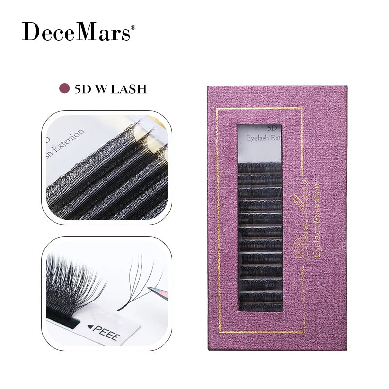 Decemars W Shaped Eyelash Extension