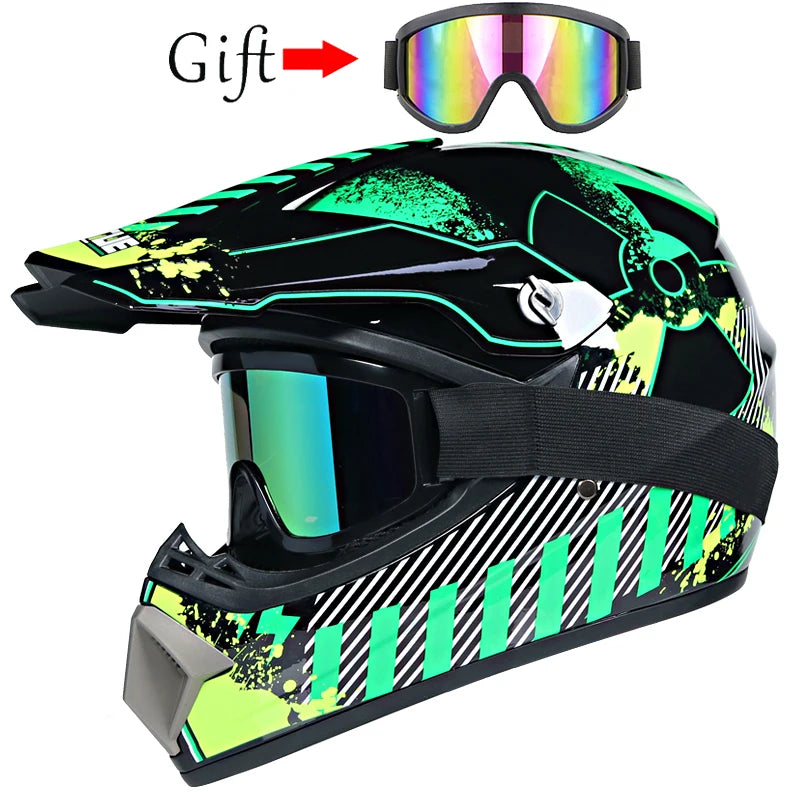 Motorcycle Helmet Children Off-road Bike