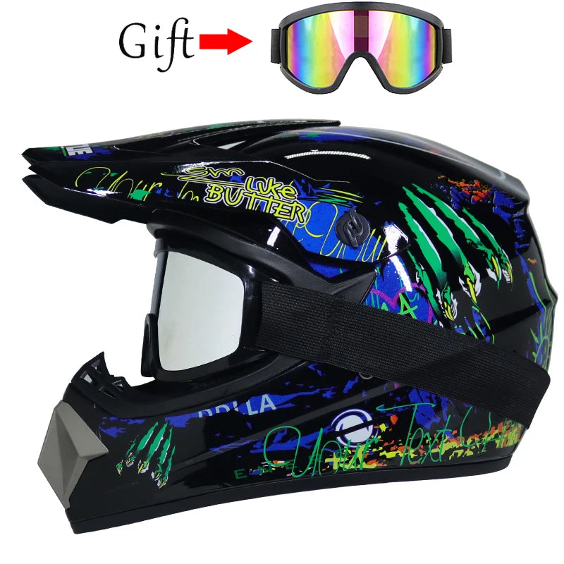 Motorcycle Helmet Children Off-road Bike