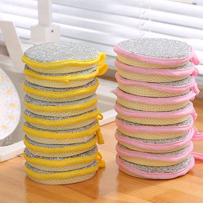 Double Side Dishwashing Sponge Dish