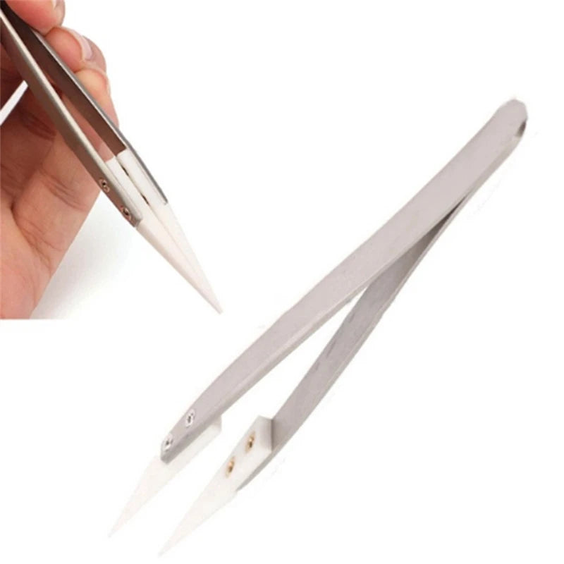 Ceramic Tipped Stainless Steel Tweezers