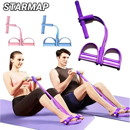 Tube Pedal Tension Rope Fitness