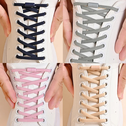 Elastic No Tie Shoelaces Semicircle