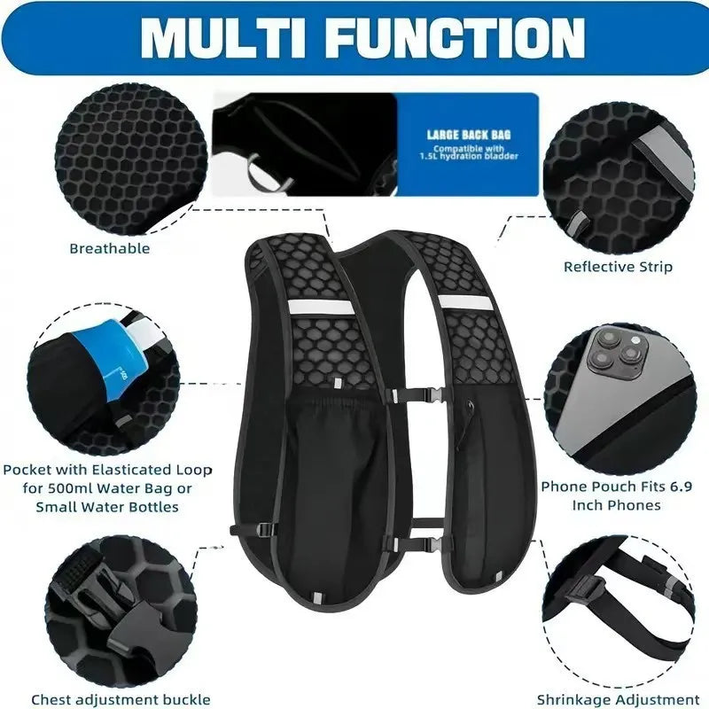 Running Hydration Vest Women Men