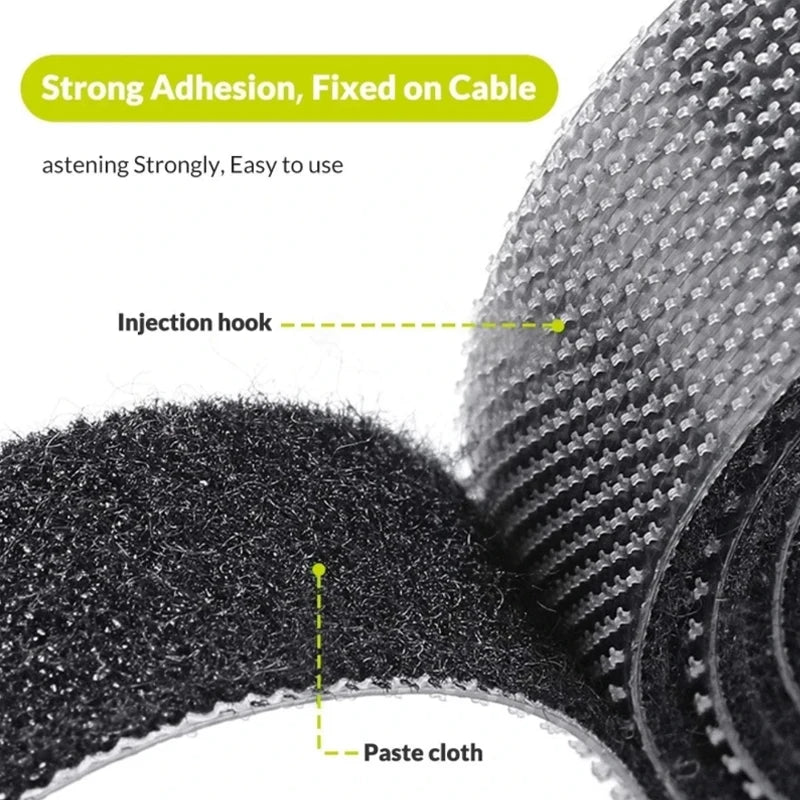 Hook Loop Fastener Cable Organizer