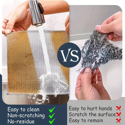 Thickened Steel Wire Cleaning Cloth