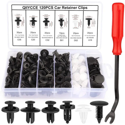 Auto Fastener Clip Assortment Car